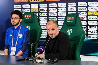 Bursaspor Teknik Direktörü Mustafa Er: Çok daha farklı kazanabilirdik