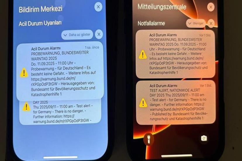 30 yıl sonra bir ilk: Tüm telefonlar aynı anda çaldı, dikkat çeken mesaj geldi!