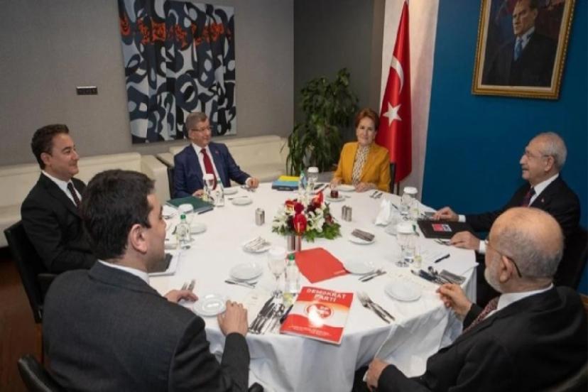 6 Muhalefet Lideri İkinci Kez Buluştu