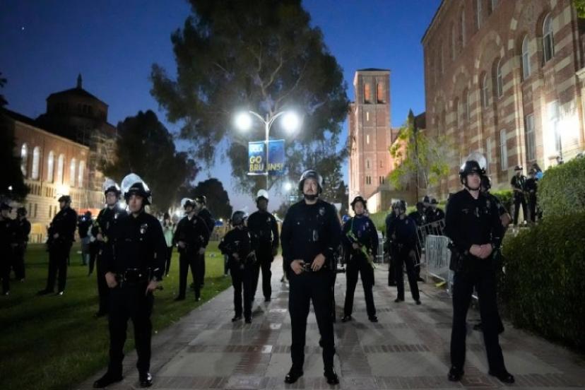 ABD’de Gazze isyanı devam ediyor: İsrail yanlısı bir grup dayanışma çadırına saldırdı