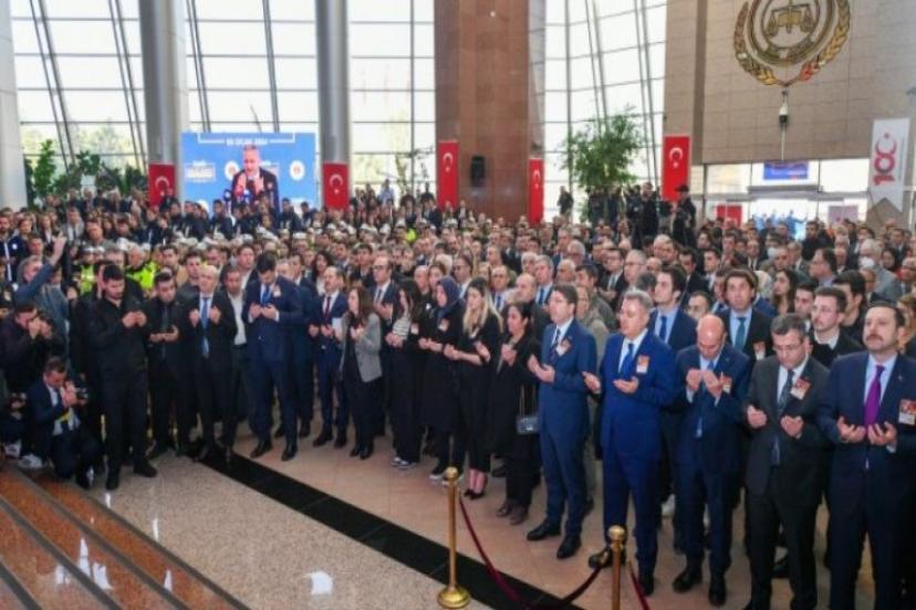 Adalet Bakanı Tunç'ta katıldı: Şehit Fethi Sekin ve Musa Can'a duygusal anma