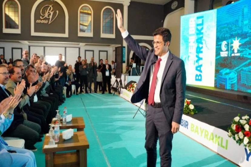 AK Parti Bayraklı Belediye Başkan Adayı Bilal Kırkpınar, Projelerini Tanıttı