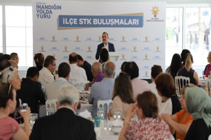 AK Parti İzmir İl Başkanı Kerem Ali Sürekli; 'Kurtuluş meşalesini İzmirli STK’lar yakmıştı!'