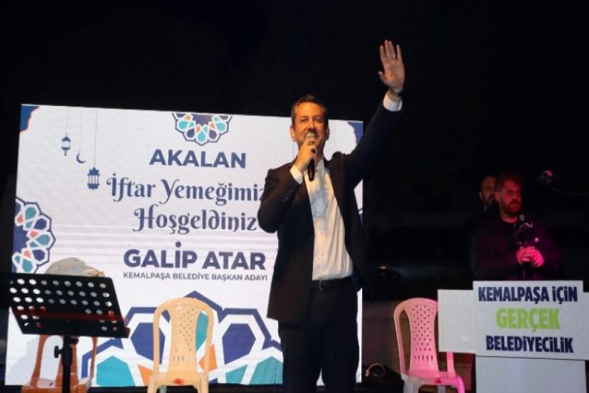 AK Partili Atar, Akalanlılarla iftarda buluştu