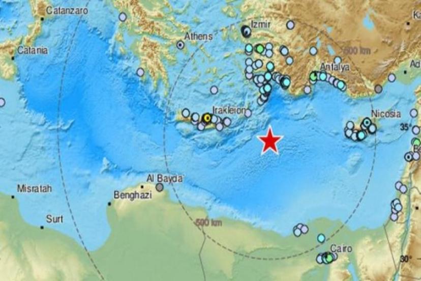 Akdeniz'de büyük deprem! Türkiye, Mısır, Lübnan ve Suriye sallandı
