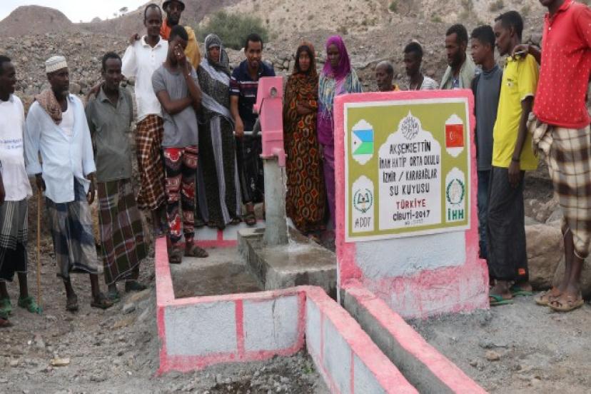 Akşemsettin İmam Hatip Ortaokulundan Cibuti'ye Su Kuyusu Projesi