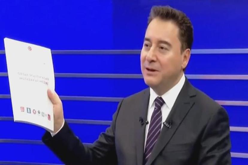Ali Babacan: Avrupa, 6'lı Masa'nın seçim beyannamesine bakıp Türkiye'ye 'Aferin' diyecek