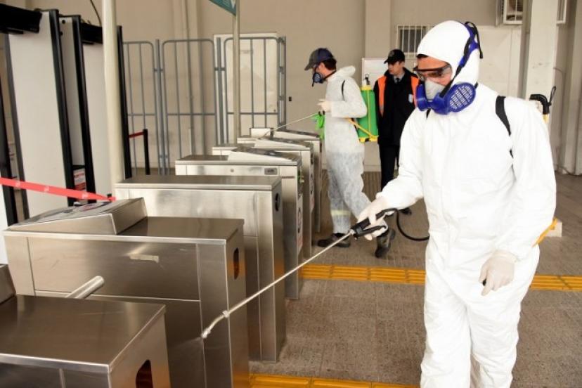 Aliağa Belediyesi Dezenfekte Çalışmalarını Hızlandı