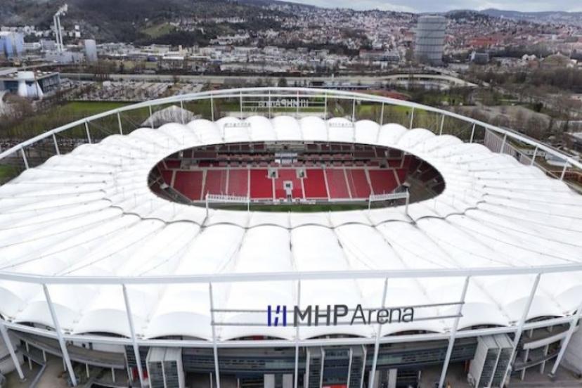 Ancak bu kadar tesadüf olur! Almanların turnuvaya veda ettiği stadın ismine bakın: 'MHP Arena'