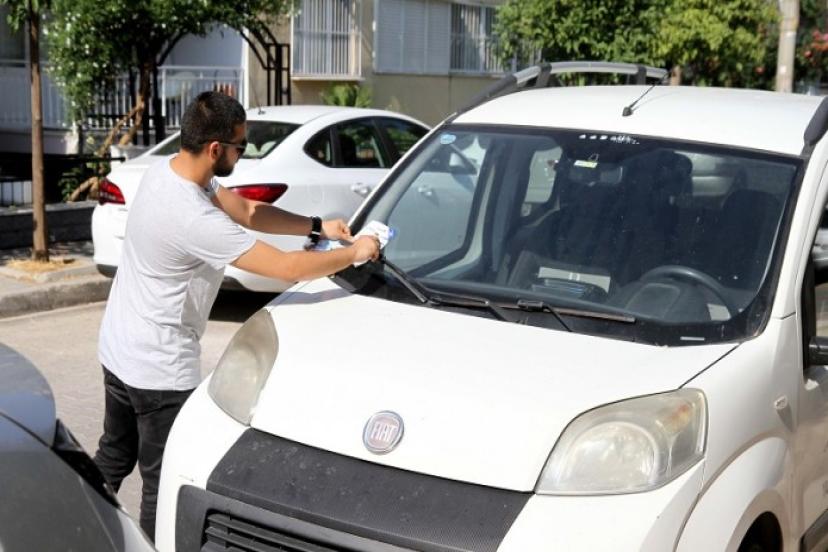 Araçlara İlan Bırakanlara Ceza Yağacak 