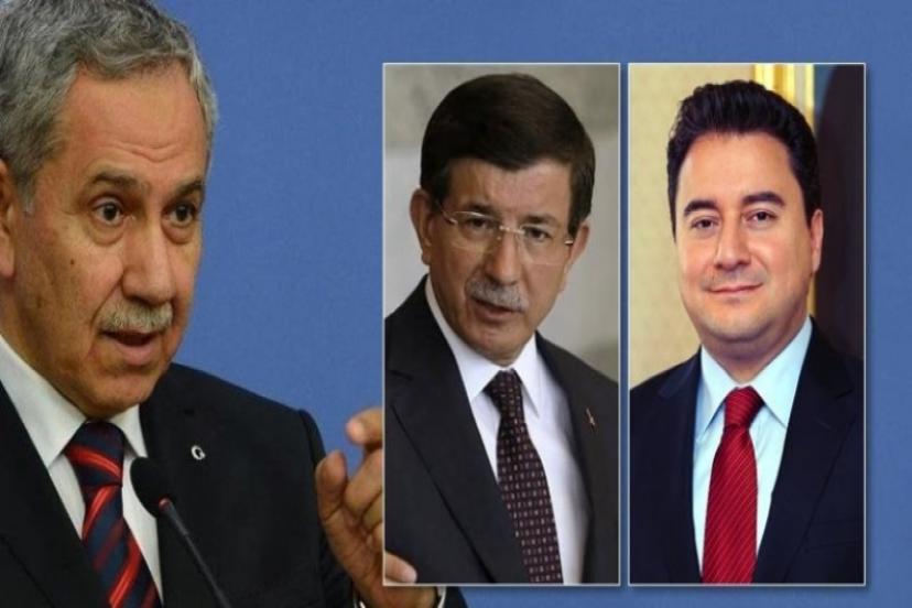 Arınç: Ali Babacan lider değil, Davutoğlu güçlü bir figür