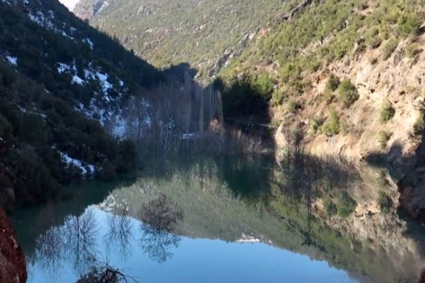 Asrın felaketi sonrası şaşırtan manzara: İki dağ birleşti, doğal göl oluştu!