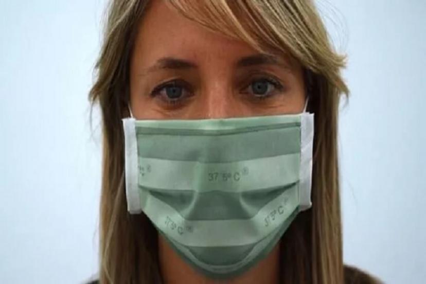 Ateş yükselince renk değiştiren maske geliştirildi