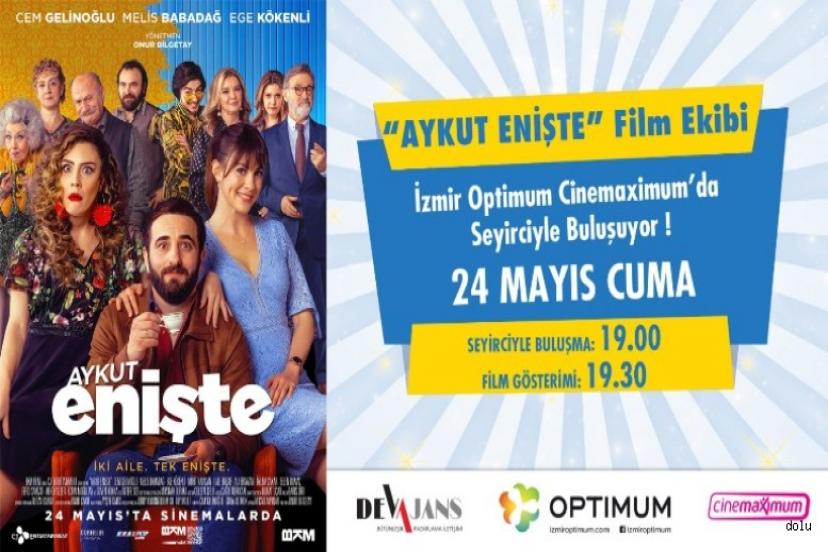 Aykut Enişte 24 Mayıs’ta Vizyona Giriyor, Film Ekibi İzmir'e Geliyor