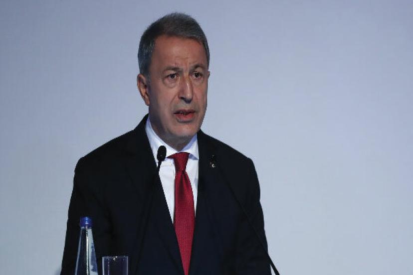 Bakan Akar'dan 'Mavi Vatanda Deniz Kurdu' mesajı