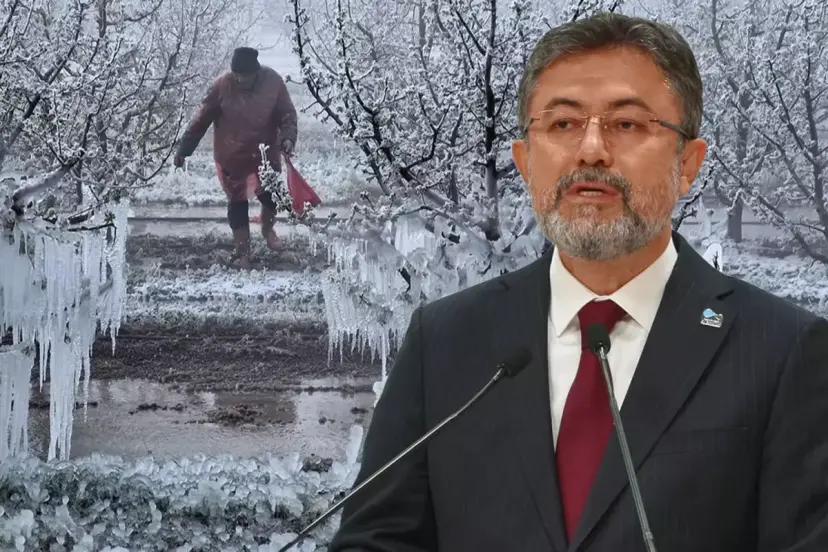 Bakan Yumaklı'dan zirai don açıklaması: 'Mahvolduk' demek sorumsuzca bir tutum