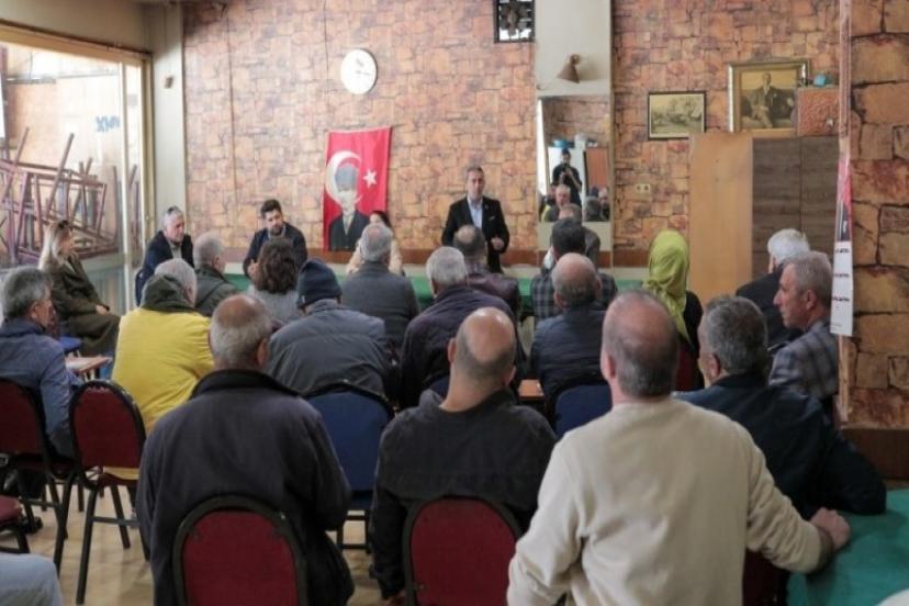 Başkan Adayı Cevdet Çayır, emekliler ve belediye çalışanlarını unutmadı!