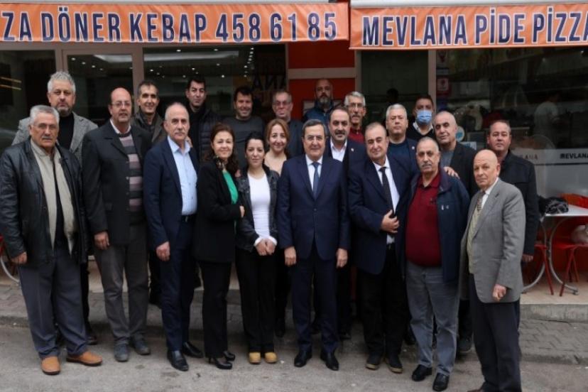 Başkan Batur Gültepe esnafını dinledi