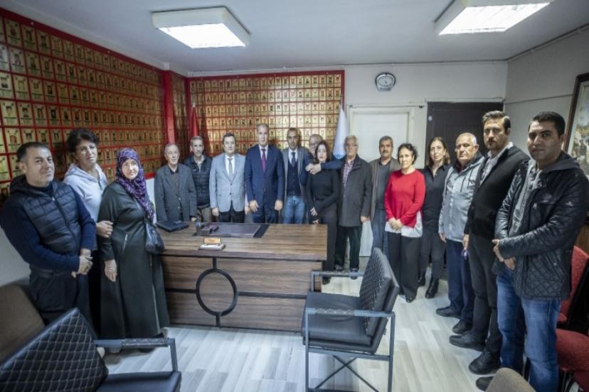 Başkan Batur: Şehit aileleri bizim onurumuz
