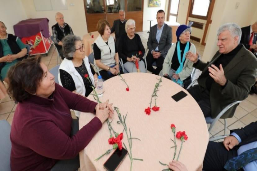 Başkan Engin’den Bilge Çınarlara Ziyaret