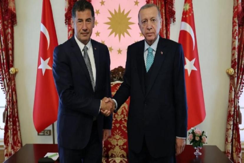 Başkan Erdoğan Sinan Oğan'la bir araya geldi! Görüşme olumlu geçti