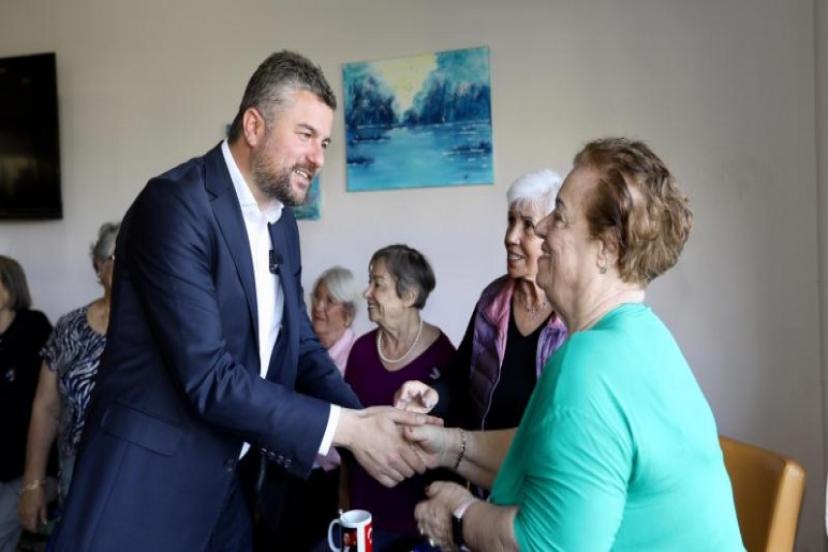 Başkan Görkem Duman'dan Buca'nın çınarlarına bayram ziyareti