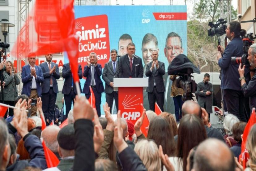 Başkan İsmail Yetişkin’in ilk Seçim Ofisi açılışında coşku büyüktü 