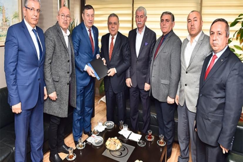 Başkan Kocaoğlu'ndan Partilere Ziyaret