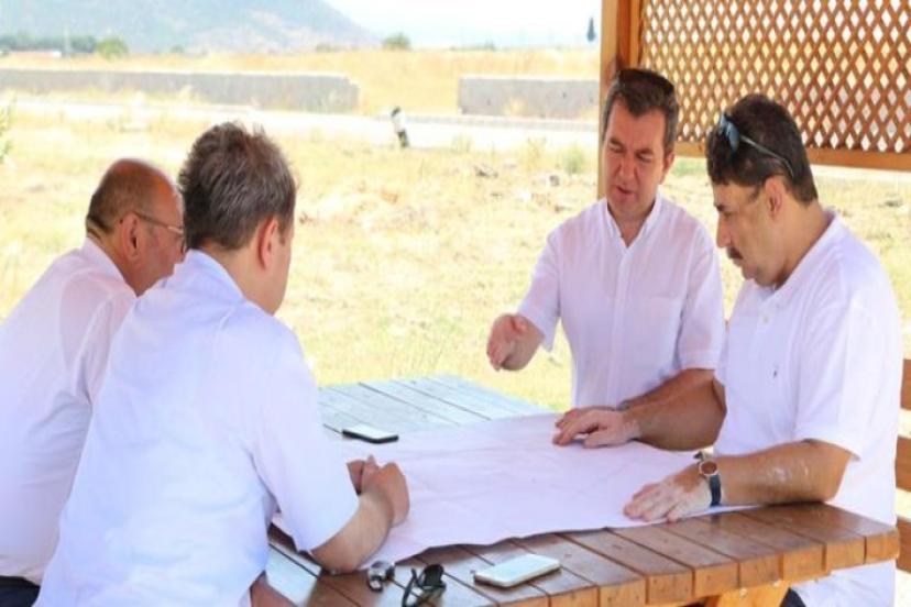 Başkan Koştu Doğalgaz için sahada