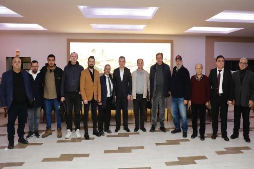 Başkan Koştu Yerel Gazetecilerle Buluştu