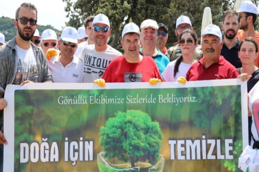 Başkan Oran’dan çevre duyarlılığına çağrı: “Çeşme bizim evimiz, temiz tutalım”