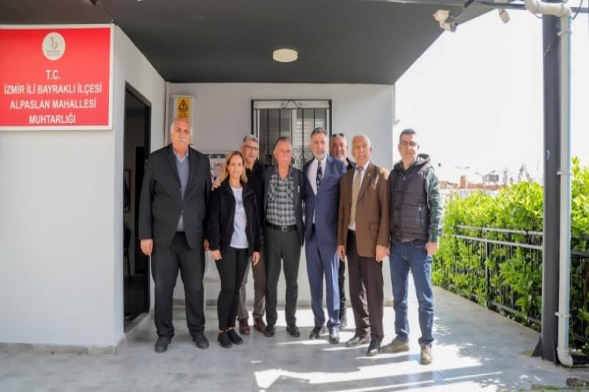 Başkan Sandal’dan 24 muhtara teşekkür plaketi