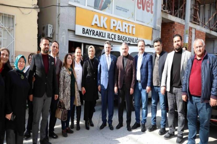Başkan Sandal, siyasi partileri ziyaret etti