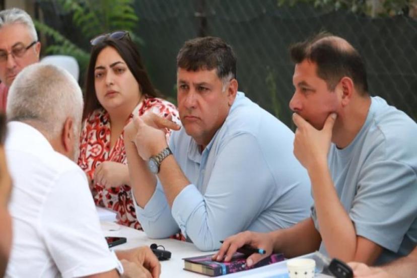 Başkan V. Özkan Sahaya İndi Vatandaştan Tam Not Aldı