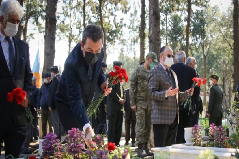 Bergama’da Çanakkale Destanı’nın 106’ncı yılı törenle anıldı