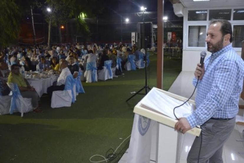 Bina: Mazlumlar için 'infak' hareketimiz sürüyor