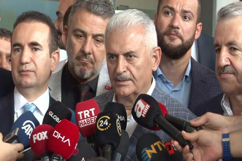 Binali Yıldırım'dan canlı yayın açıklaması