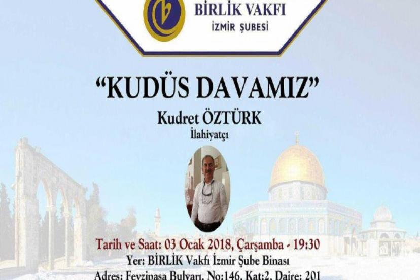 Birlik Vakfı'ndan Kudüs Bizim Davamız Konferansı 