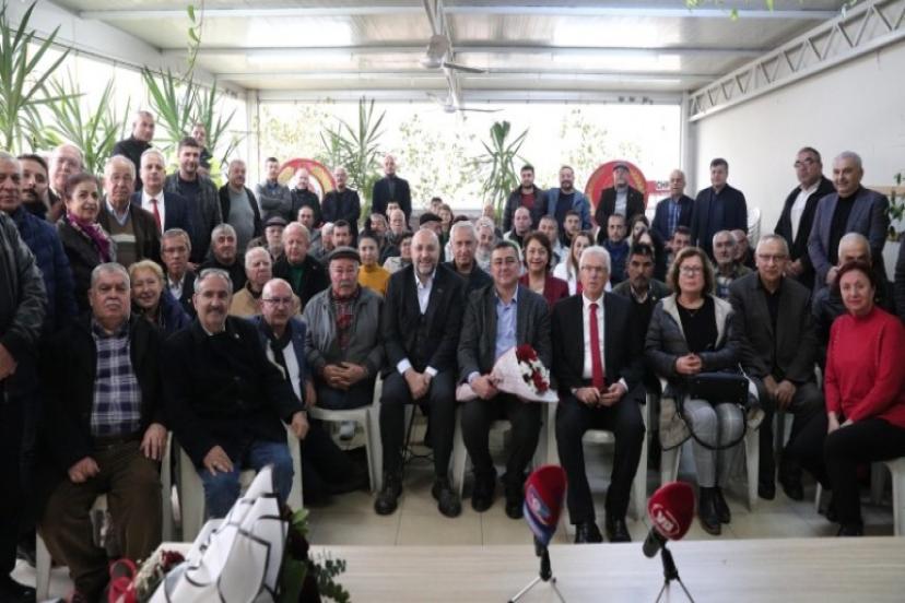 Buğra Gökce örgüt turunu tamamladı: Küçük Menderes’ten tam destek