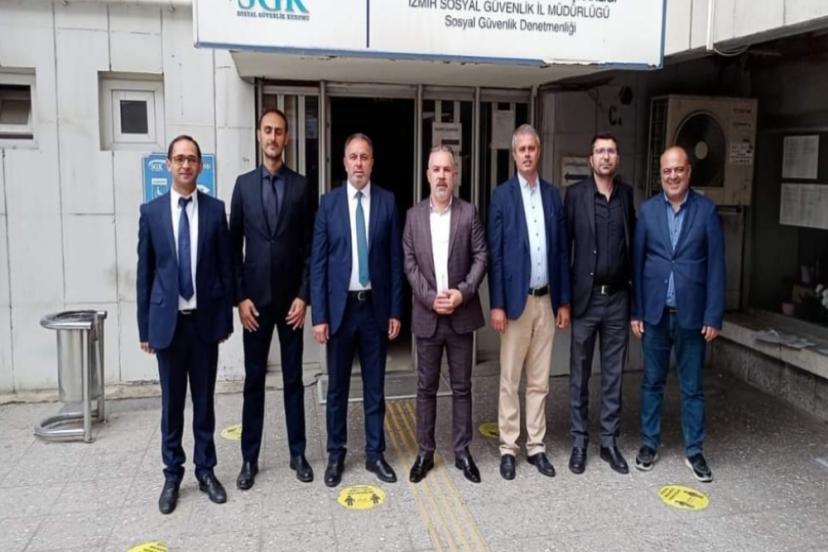 Büro Memur Sen 1 NO’lu Şube’de Bayrak Değişimi