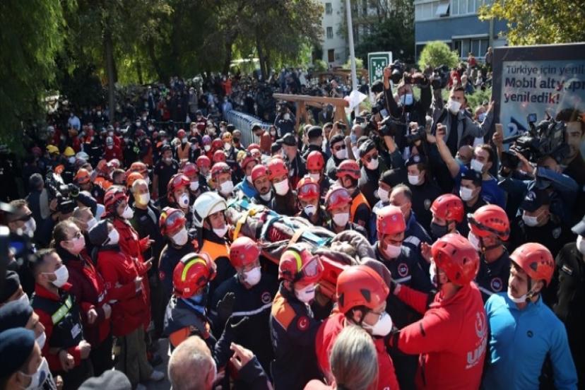 İzmir'deki Depremde Can Kaybı 114'e Yükseldi