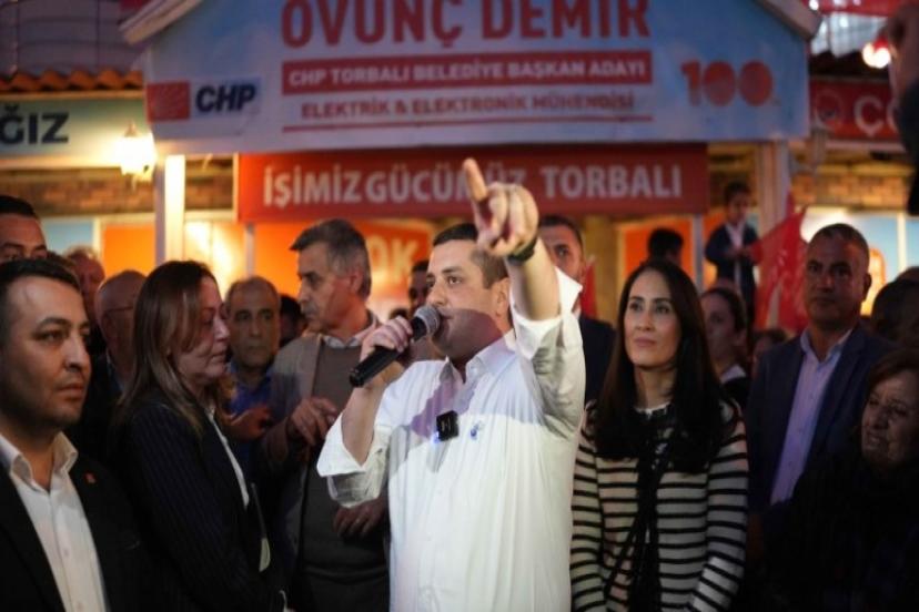 CHP Torbalı Belediye Başkan Adayı Övünç Demir: 'Biz ittifakı tabanda kurduk”