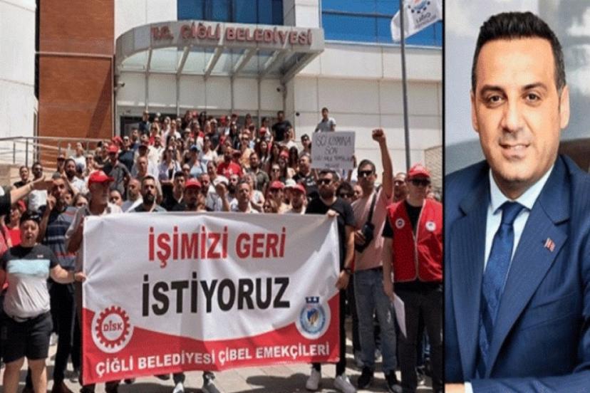 Çiğli Belediyesi tarafından işten çıkartılan 17 kadın Ankara'ya yürümeye başladı