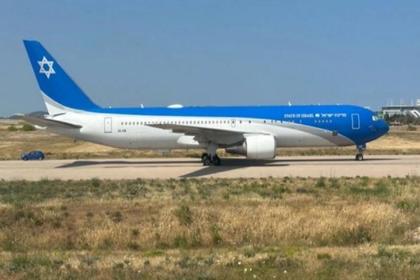 CNN Türk Ekibi  Görüntüledi: Netanyahunun Uçağı Yunanistan'da