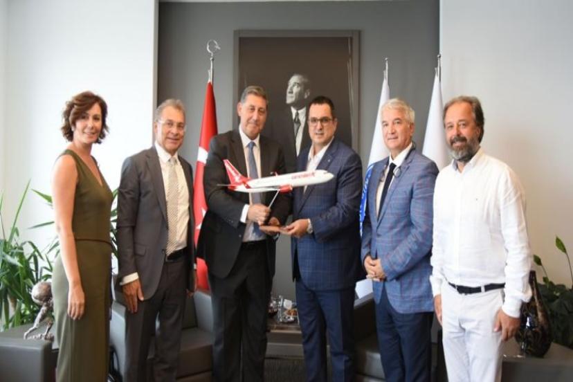 Corendon Havayolları’ndan İZTO’ya ziyaret