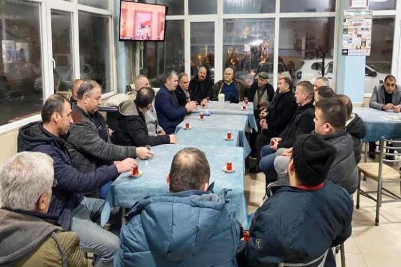 Cumhur İttifakı Belediye Başkan Adayı Sami Mollaahmet, saha çalışmalarını sürdürüyor