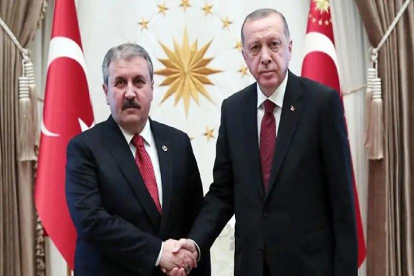 Cumhur ittifakı genişliyor mu? Erdoğan'la görüşen BBP lideri Destici yanıtladı