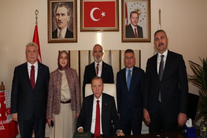 Cumhurbaşkanı Erdoğan’dan Yenişehirlioğlu’na Ziyaret