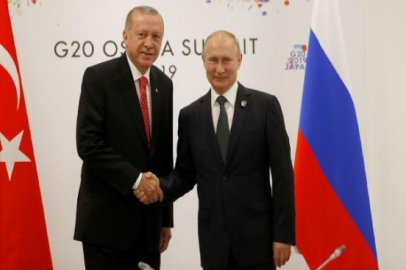 Cumhurbaşkanı Erdoğan Putin ile görüştü