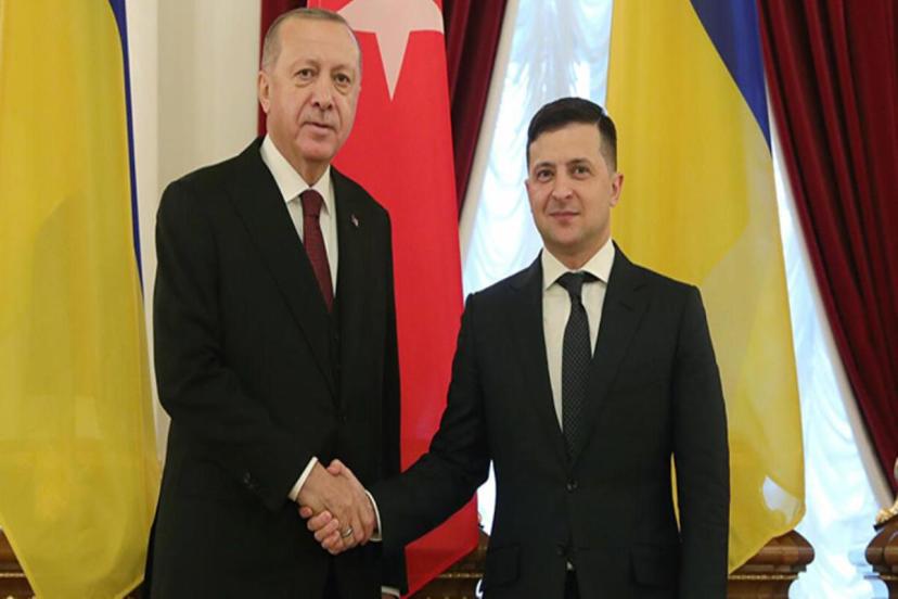 Cumhurbaşkanı Erdoğan, Ukrayna Cumhurbaşkanı Zelenskiy ile telefonda görüştü